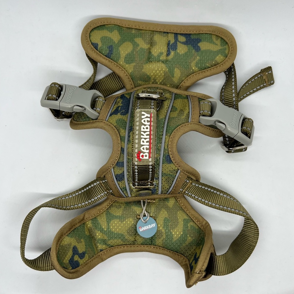 NWT Barkbay Camouflage Print Dog Harness Size M - Picture 2 of 5